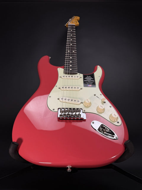 Fender American Professional Classic Stratocaster - Faded Dakota Red -