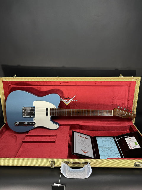 Fender Custom Shop 1955 Telecaster Journeyman Relic - Aged Blue Agave
