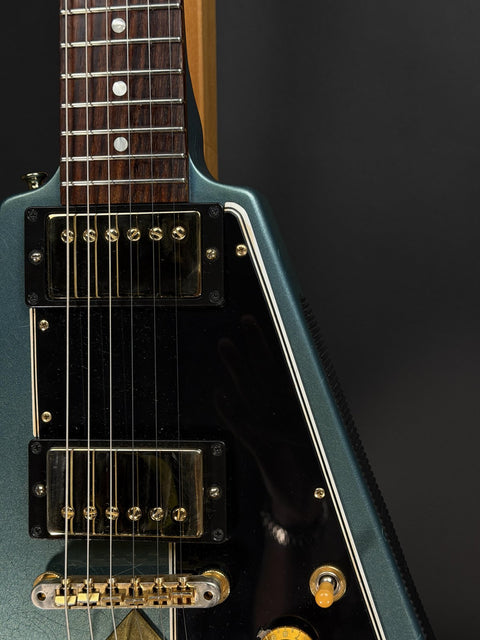 2019 Gibson Custom 1959 Flying V "Wildwood Spec" - Aged Pelham Blue -