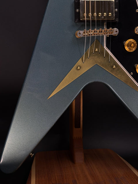 2019 Gibson Custom 1959 Flying V "Wildwood Spec" - Aged Pelham Blue -