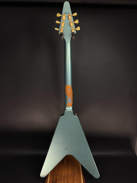 2019 Gibson Custom 1959 Flying V "Wildwood Spec" - Aged Pelham Blue -