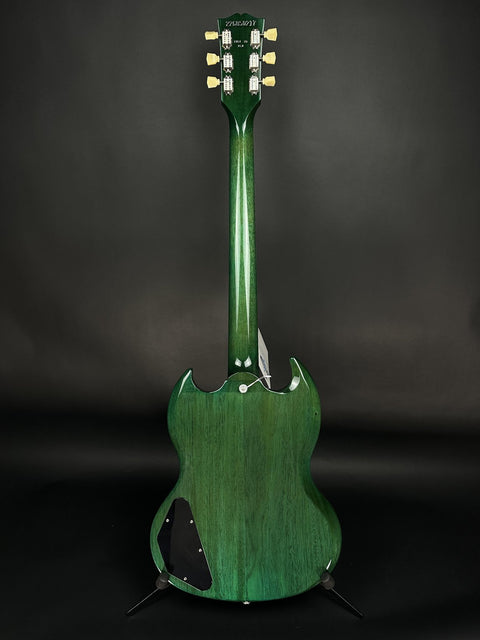 Gibson SG Standard '61 Stop Bar Translucent Teal