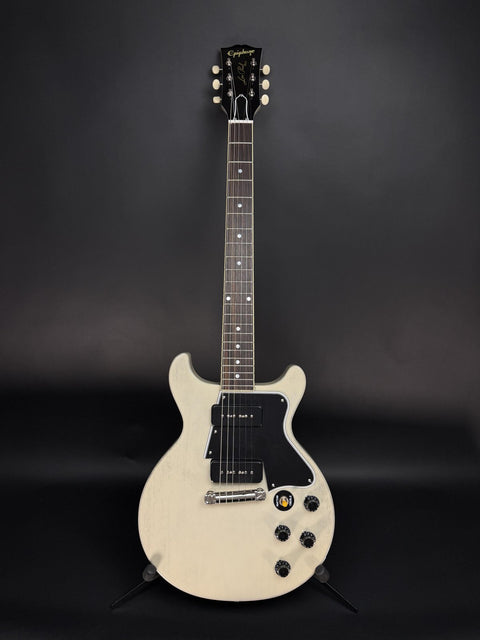 Epiphone Inspired By Gibson Custom 1960 Les Paul Special Double Cut Reissue - TV White -