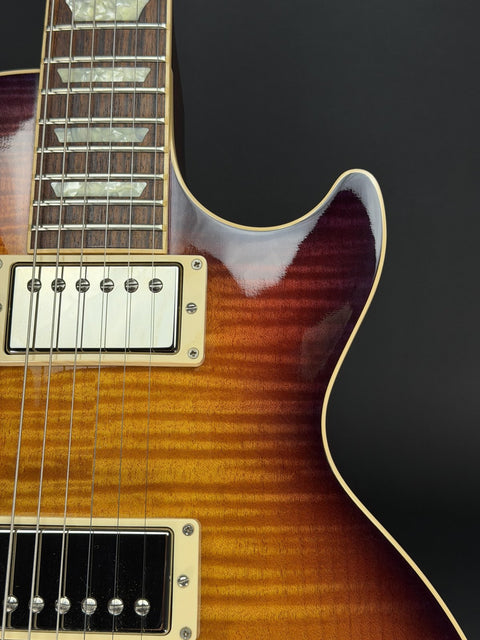2011 Gibson Custom Guitar Center Exclusive Les Paul Custom Pro - Purple Edge Sunburst -