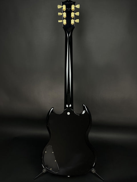 Gibson SG Standard '61 Maestro Vibrola T-Type - Ebony w/ Gold Hardware