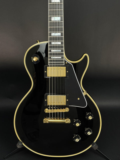 Gibson Custom 1968 Les Paul Custom Reissue Gloss - Ebony -