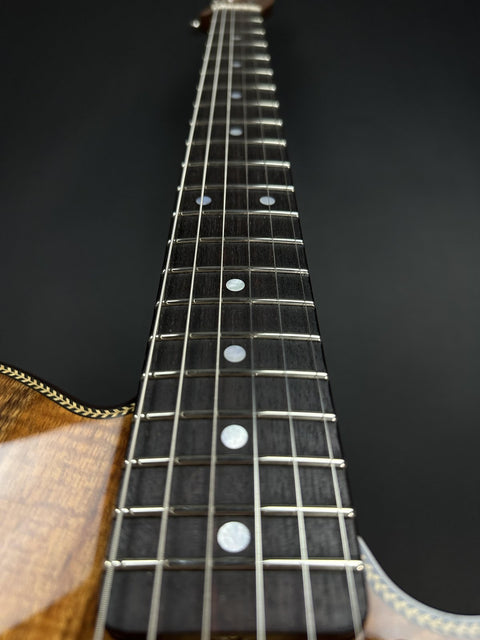 Fender Custom Shop Artisan Koa Double Esquire - Aged Natural