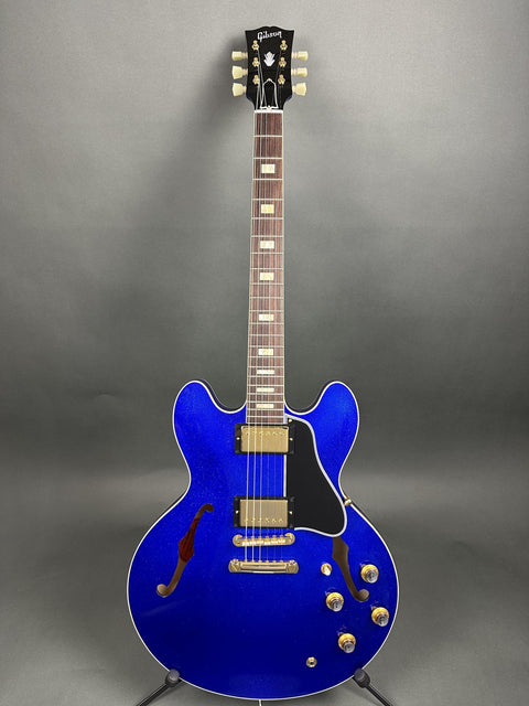 Gibson M2M 1964 ES-335 Reissue - Blue Sparkle w/ Gold Hardware - 