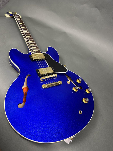 Gibson M2M 1964 ES-335 Reissue - Blue Sparkle w/ Gold Hardware - 