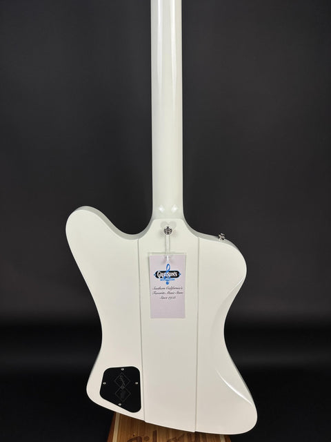 Epiphone Inspired By Gibson Custom 1963 Firebird V Reissue With Maestro Vibrola - Polaris White -