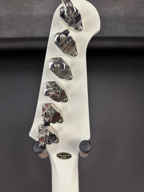 Epiphone Inspired By Gibson Custom 1963 Firebird V Reissue With Maestro Vibrola - Polaris White -