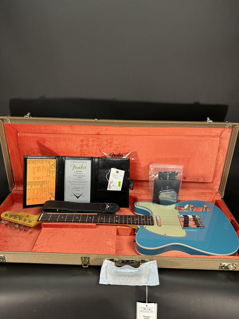Fender Custom Shop 1960 Telecaster Custom Journeyman Relic - Taos Turquoise -