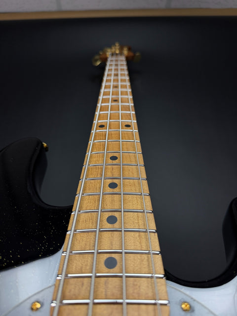 Music Man StingRay Special - Jackpot - Roasted Maple/Maple - Black PG - Gold Hardware