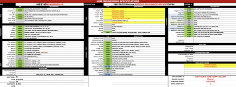 Gibson Custom M2M 1961 ES-335 Reissue - Antique Brunswick Green VOS