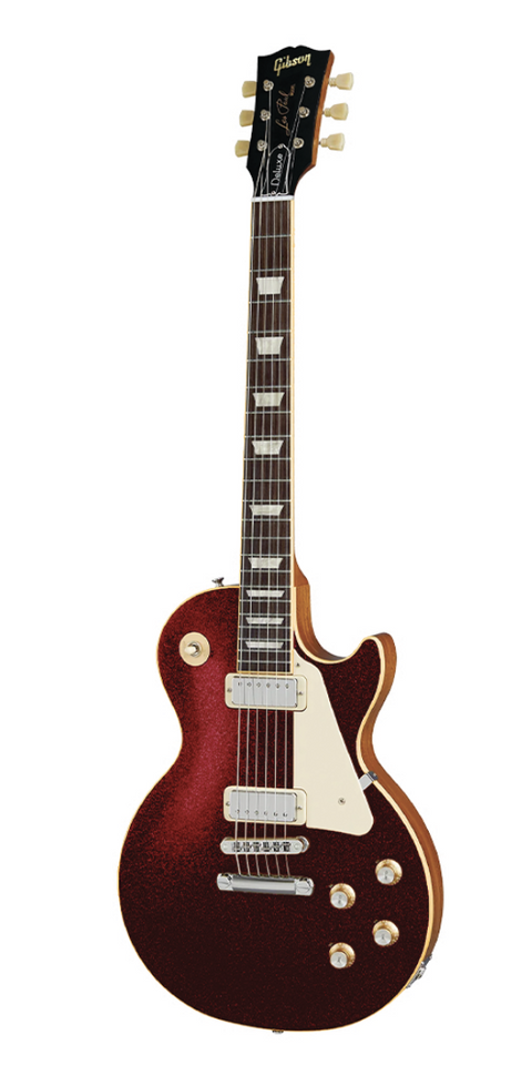 PRESALE: Gibson Custom 1976 Les Paul Deluxe Reissue VOS - Red Sparkle