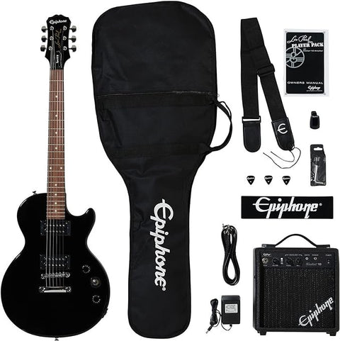 Epiphone Les Paul Player Pack - Ebony