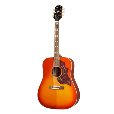 Epiphone Inspired By Gibson Hummingbird - Aged Cherry Sunburst Gloss - Aged Cherry Sunburst Gloss