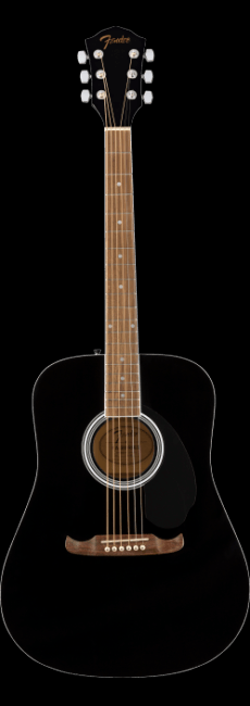 Fender FA-125 Dreadnought w/bag - Black