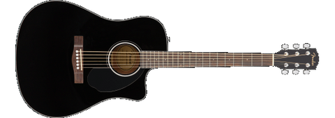 Fender CD-60SCE Dreadnought - Black