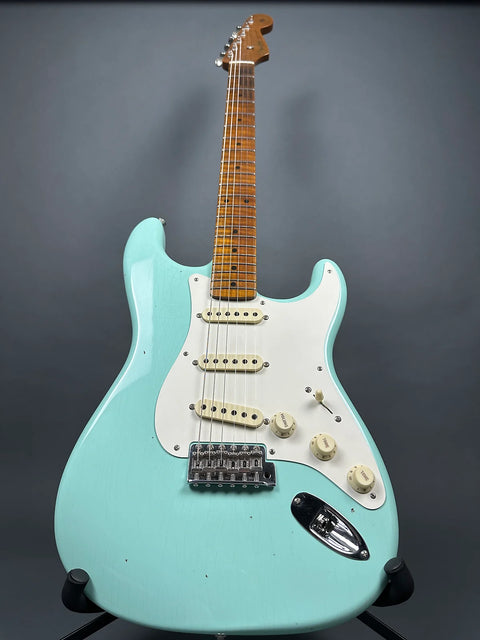 Fender Limited Edition Custom Shop 1958 Stratocaster Journeyman Relic - Surf Green - 