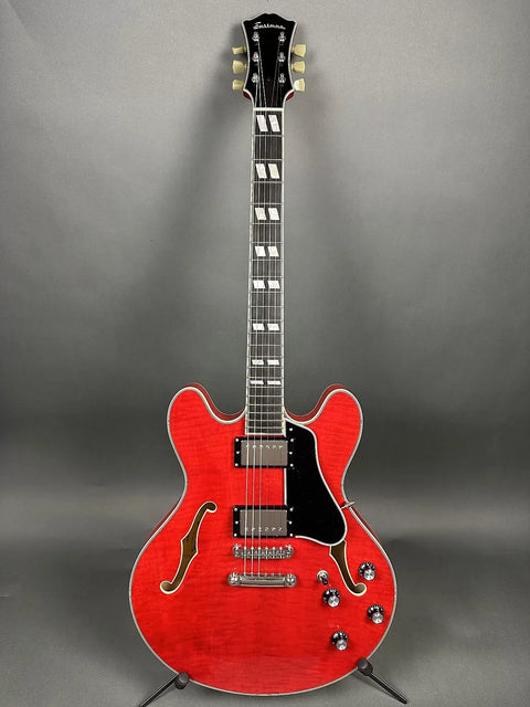 Eastman T486 Thinline Hollowbody - Red - 