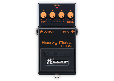 Boss HM-2W Waza Craft Heavy Metal Distortion Pedal - 