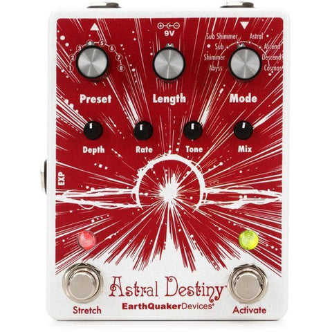 Earthquaker Devices Astral Destiny - Octal Octave Reverberation Odyssey - 