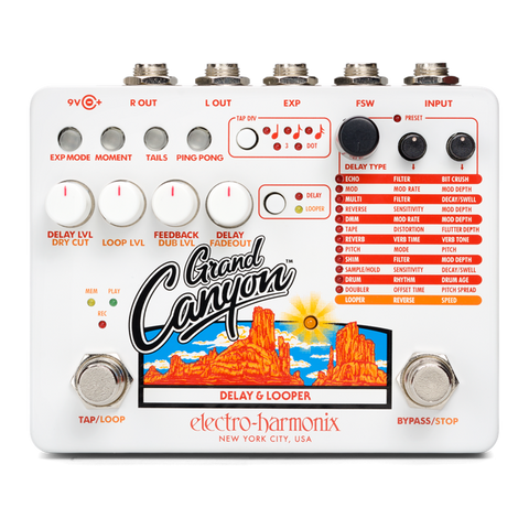 Electro-Harmonix Grand Canyon Delay & Looper - 