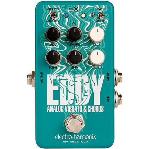 Electro-Harmonix Eddy Analog Vibrato and Chorus Pedal - 