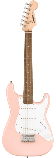 Squier Mini Stratocaster - Shell Pink